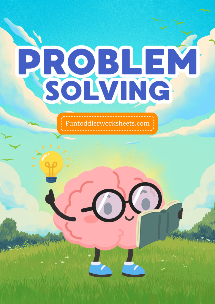 Problem solving worksheets for toddlers printable activity
